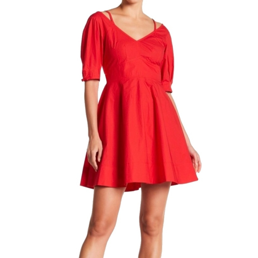 Derek Lam 10 Crosby Cold Shoulder Dress 10